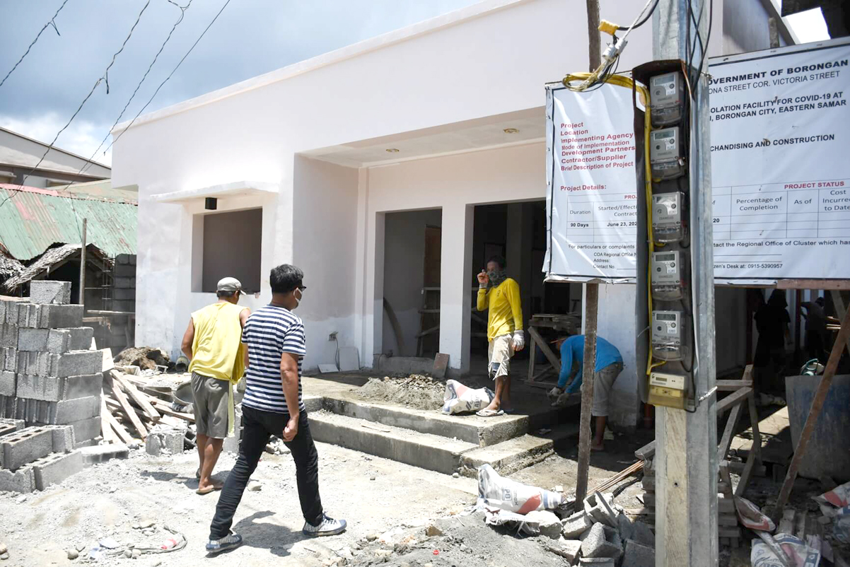 You are currently viewing More Isolation Facilities in Borongan City Close to Completion