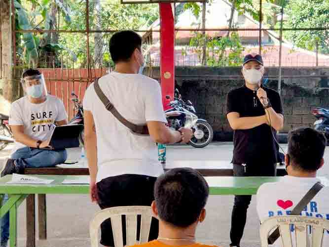 Meeting with the Brgy Captains