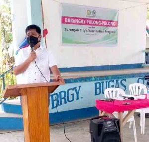 Read more about the article BARANGAY PULONG-PULONG ON BORONGAN CITY’S VACCINATION PROGRAM (BUGAS & CAN-AGA)