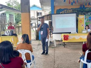 Read more about the article CLUSTER ORIENTATION ON ECCD PROGRAM IMPLEMENTATION OF BRGY. COUNCIL AND CAYCARE PARENTS