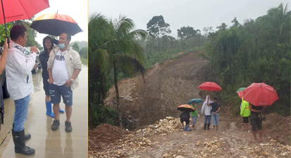 Road Right of Way to San Andres Road