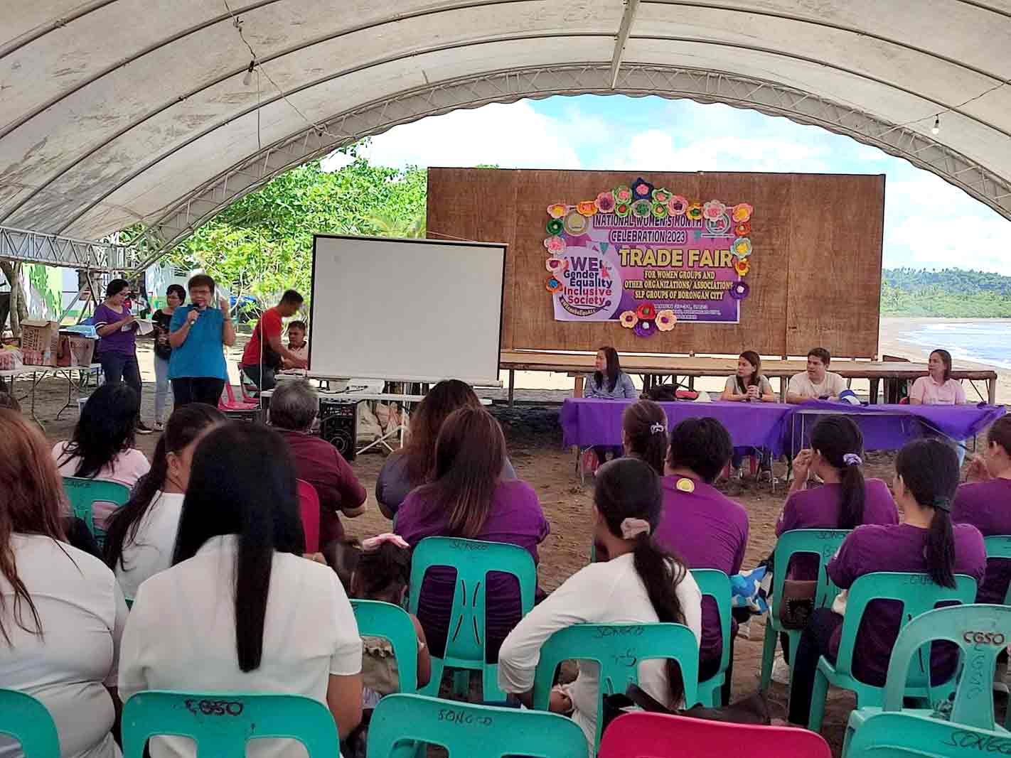 You are currently viewing NATIONAL WOMEN’S MONTH CULMINATING PROGRAM 2023, GINSELEBRAR HAN BORONGAN CITY HA BAYBAY BOULEVARD